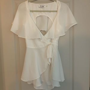 Do + Be White Romper